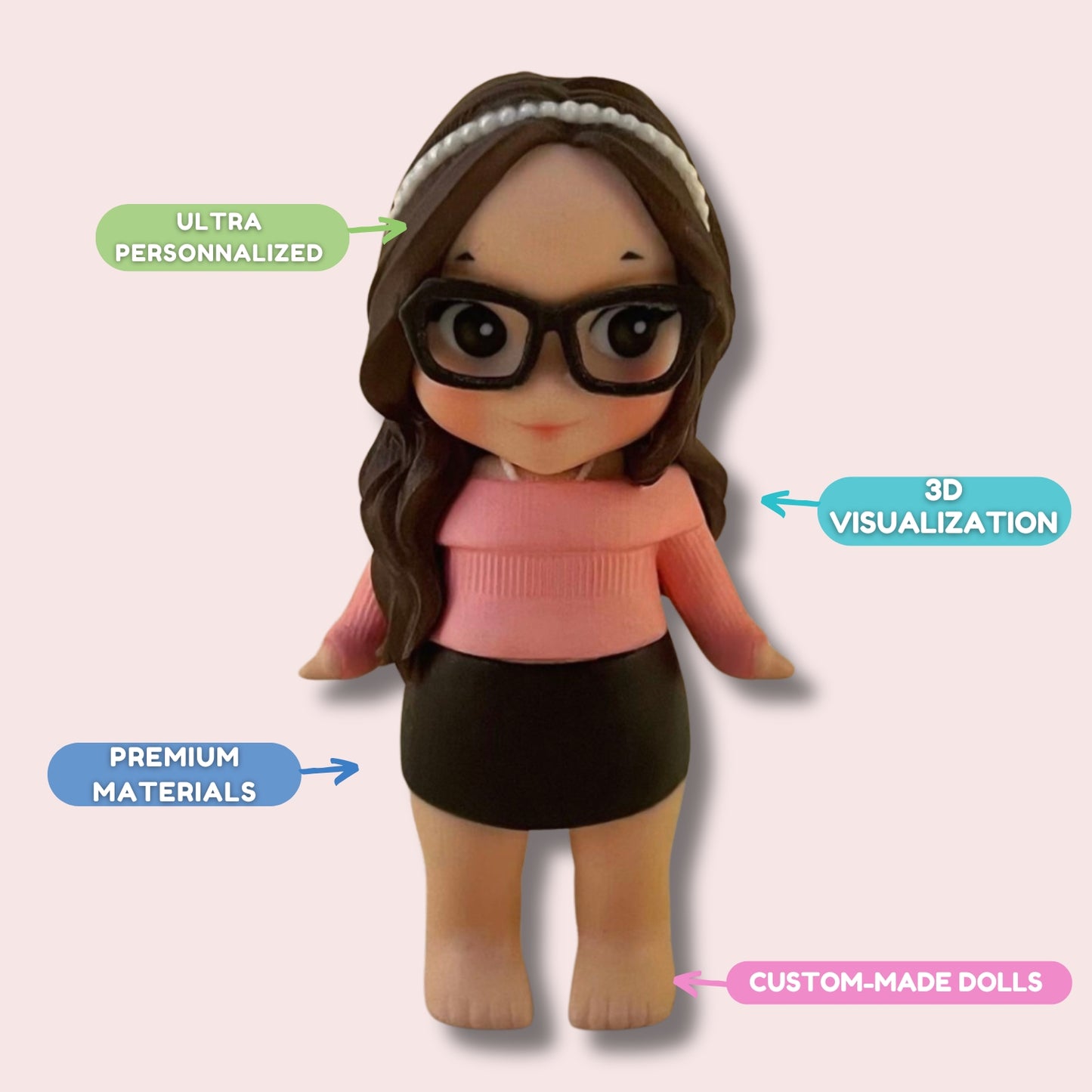 Mia - Personalized Doll